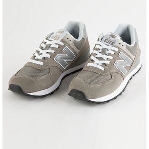 New Balance Gray Classic 574 Sneakers
